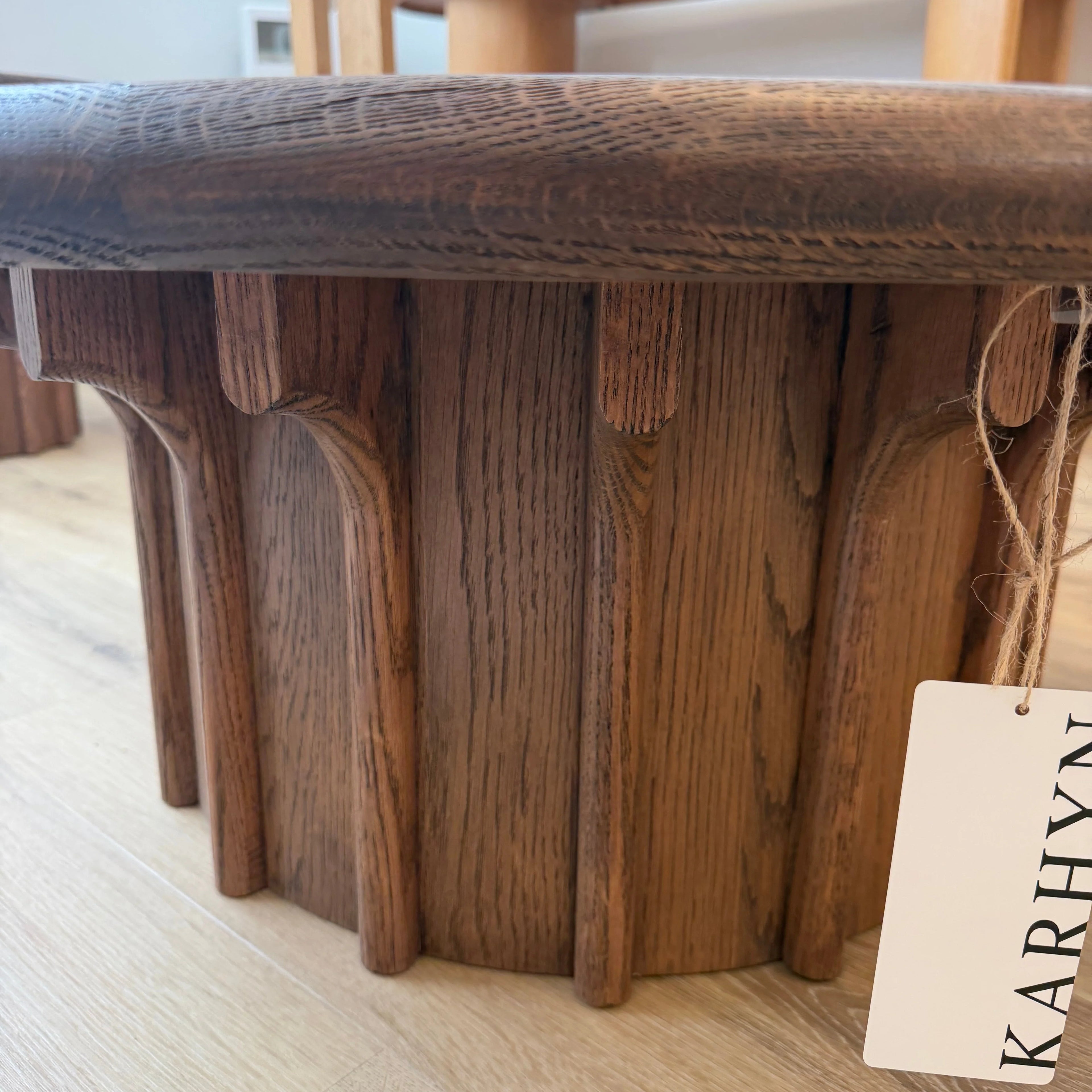 Corin Coffee Table White oak（karhyn studio sale）