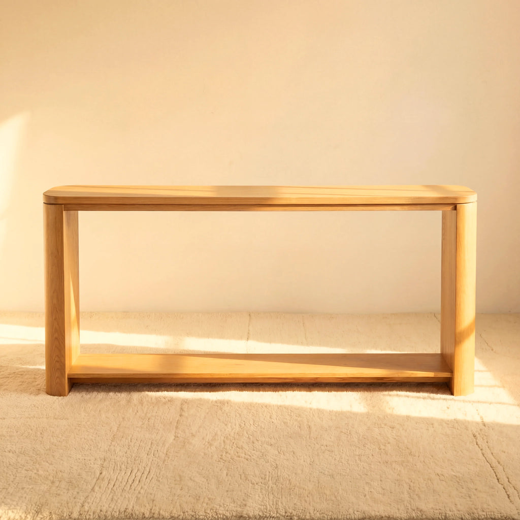 Ovelo Console Table All-oak construction