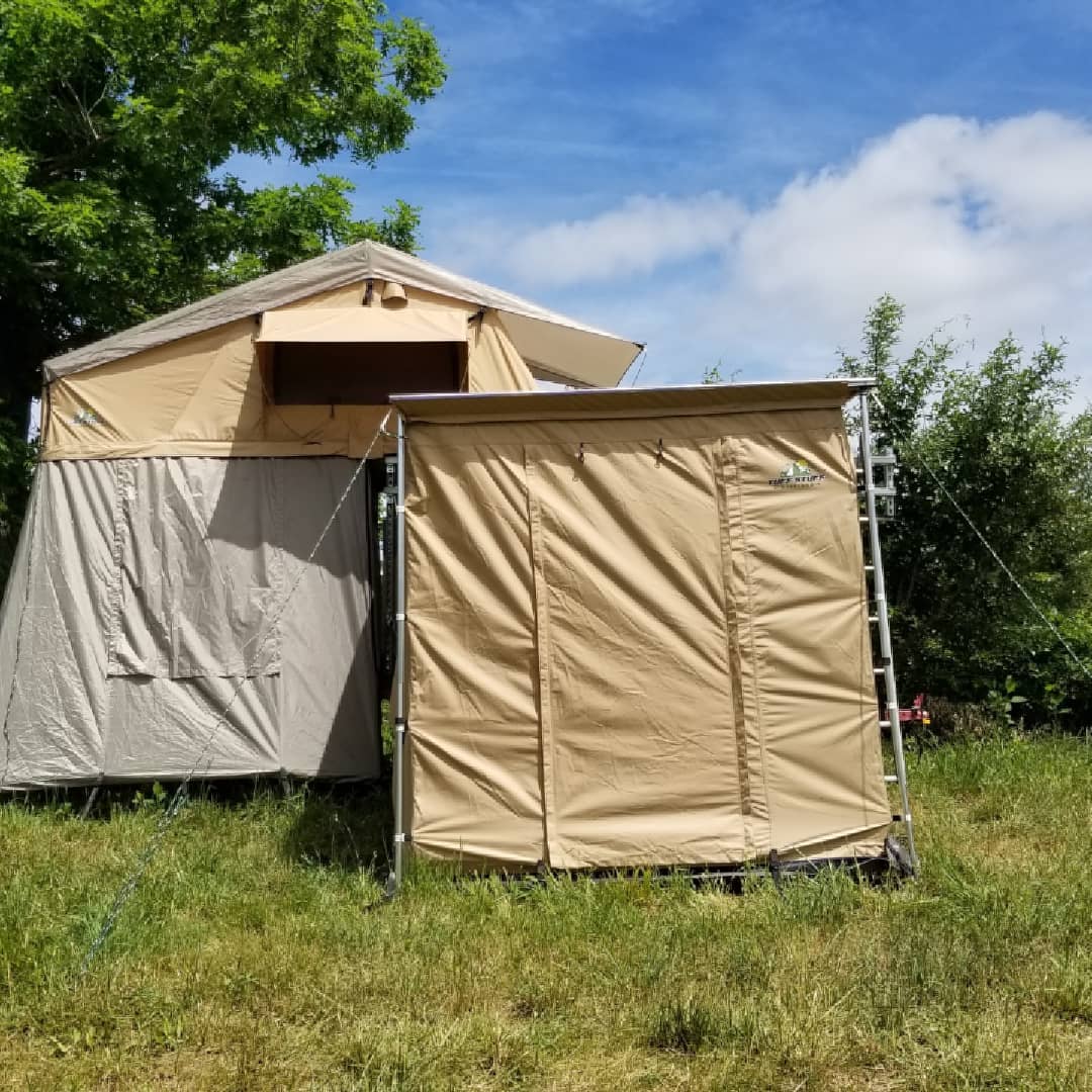 Awning Shelter Room w/ PVC Floor, 280G Material, 6.5'x8'