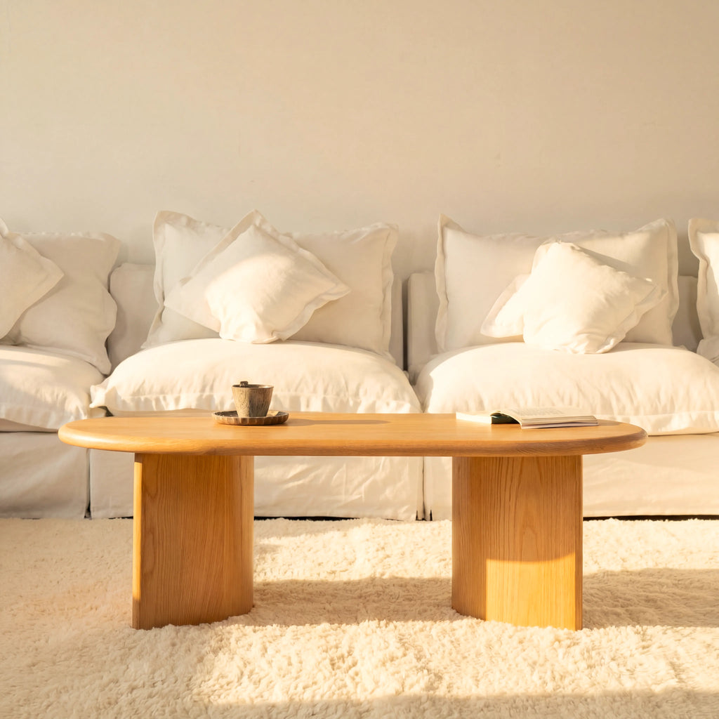 Haven Coffee Table White oak