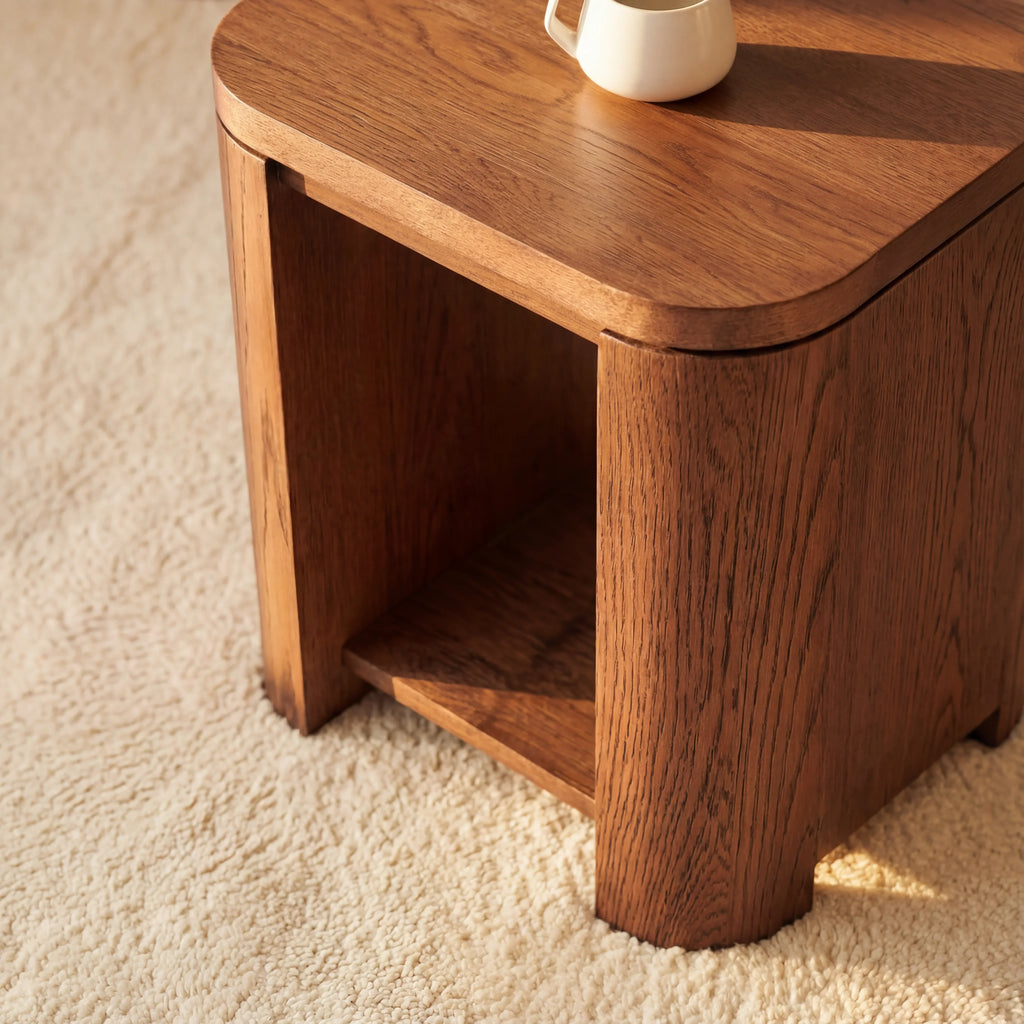 Ovelo Side Table All-oak construction