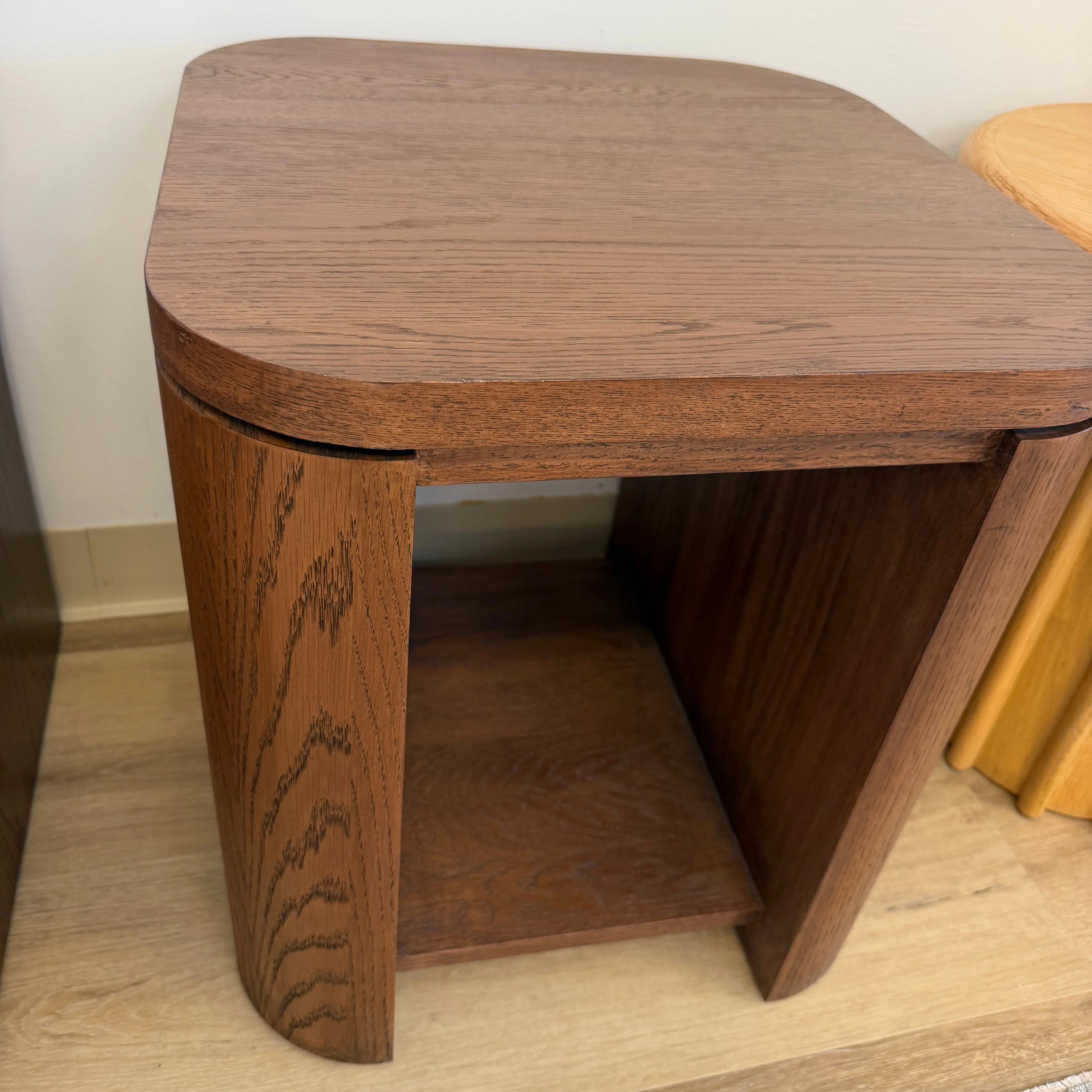 Ovelo Side Table All-oak construction（karhyn studio sale）