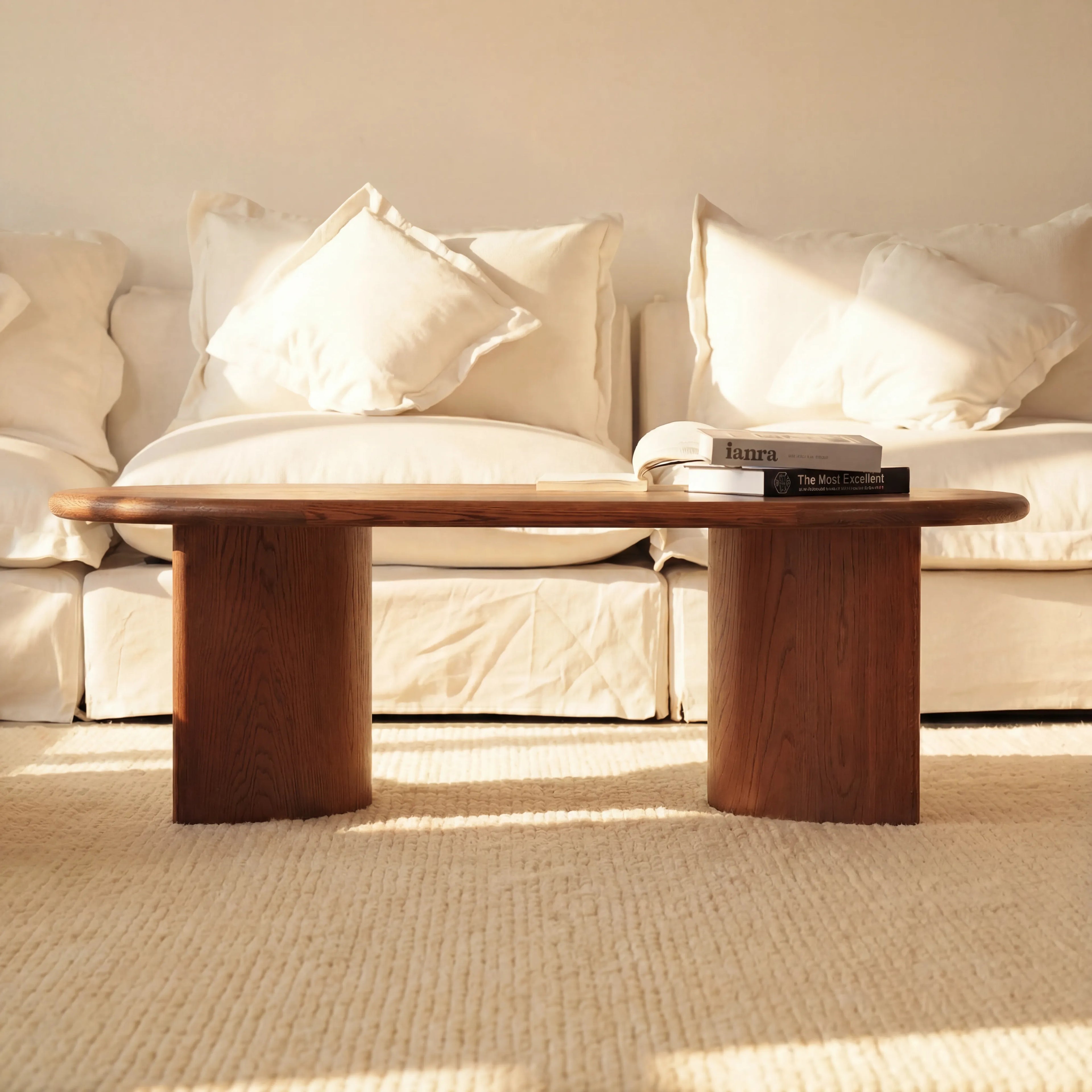 Haven Coffee Table White oak