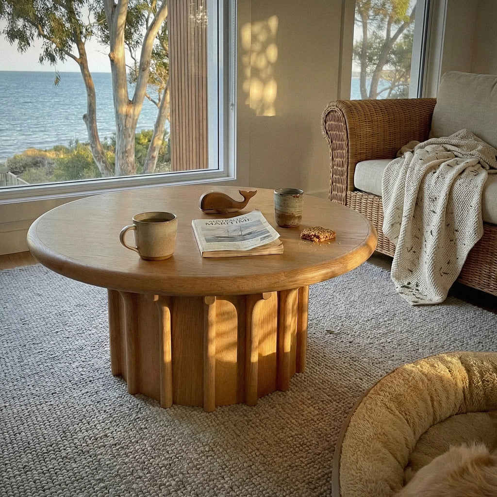 Corin Coffee Table White oak