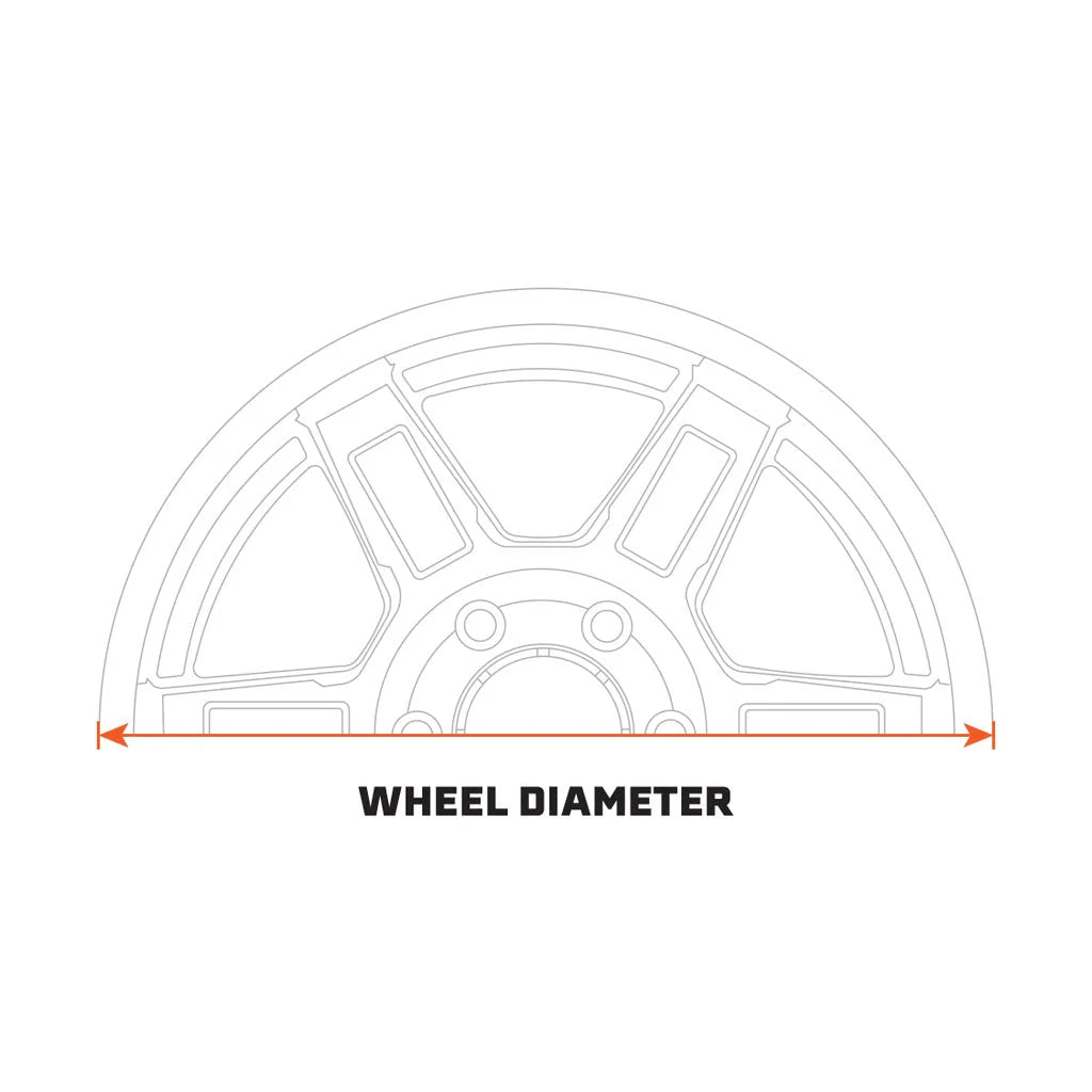 Ascent Wheel 17x8.5, Alpha Gray, Aluminum
