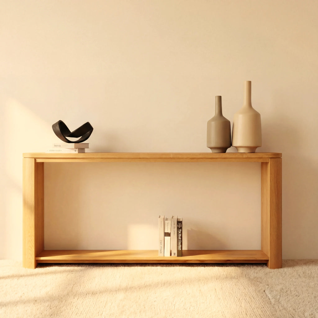Ovelo Console Table All-oak construction