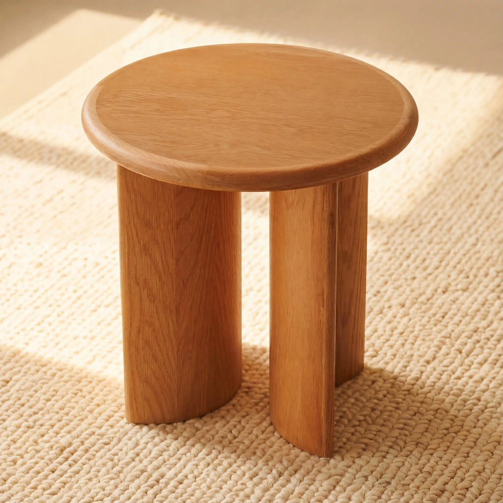 Haven Side Table White oak